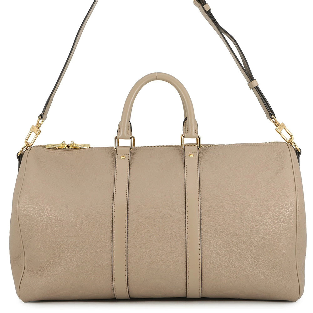 Louis Vuitton Boston Bag Monogram Empreinte Keepall Bandouliere Travel